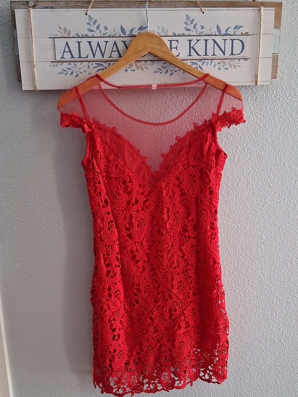 Lace Sheath Dress